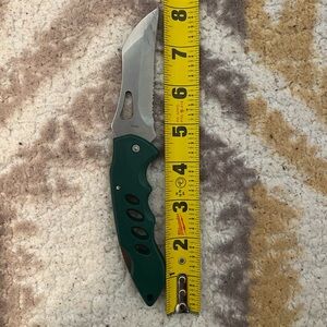 Green Tactical Folding Knife